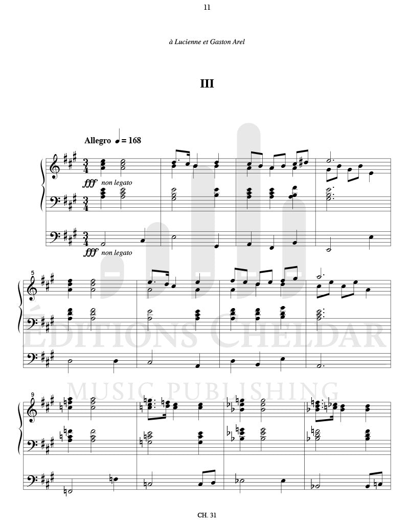 Bédard: 3 Voluntaries