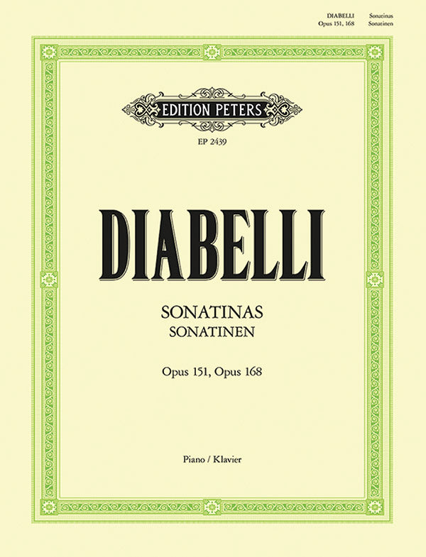 Diabelli: 11 Sonatinas, Opp. 151 & 168