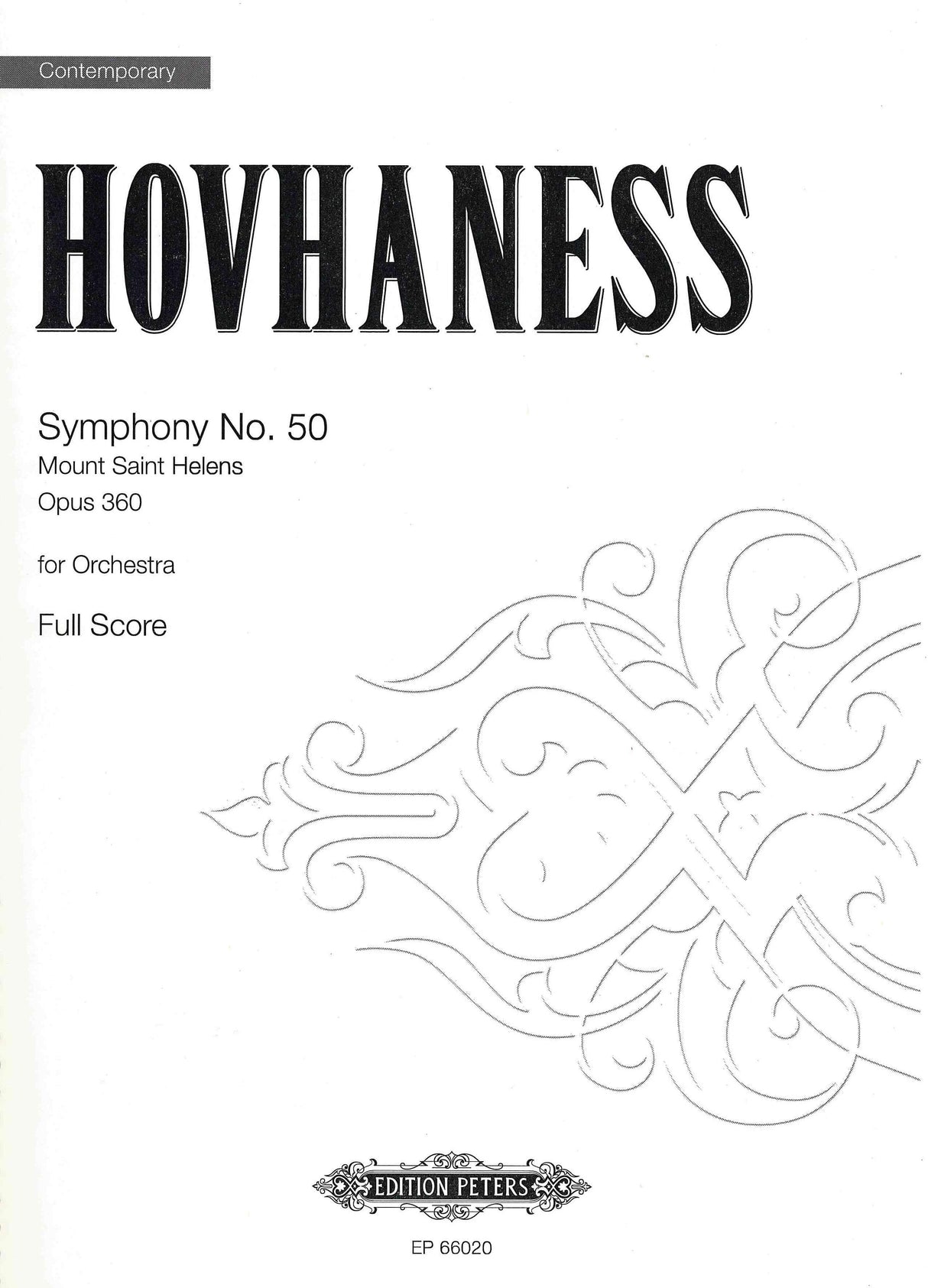 Hovhaness: Symphony No. 50, Op. 360