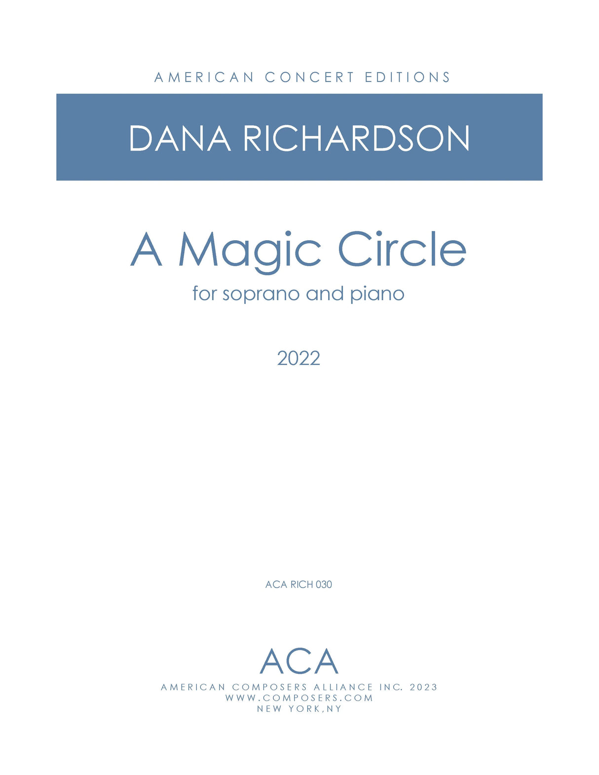 Richardson: Magic Circle