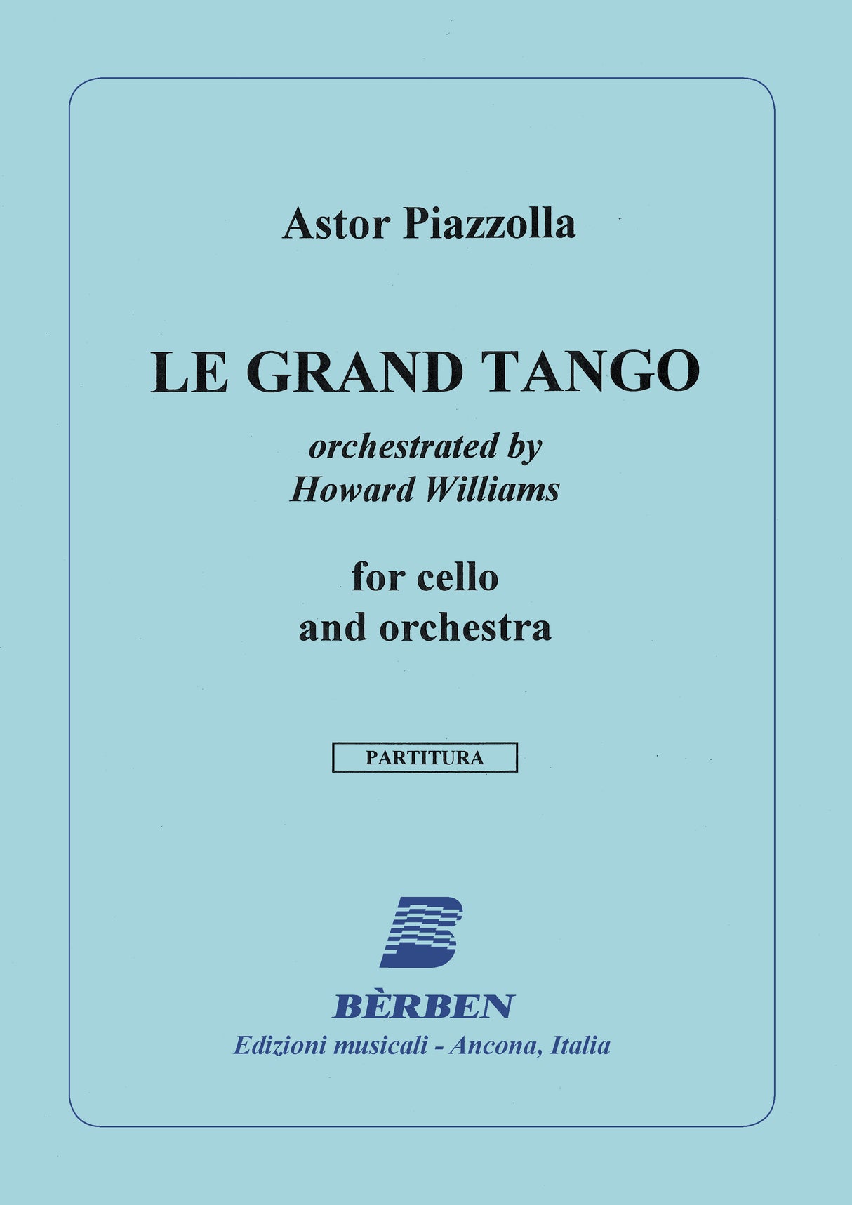 Piazzolla: Le grand tango (arr. for cello & orchestra)