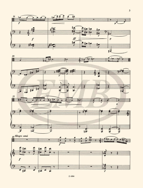 Dávid: Sonatina for Viola & Piano