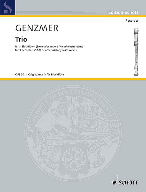 Genzmer: Trio, GeWV 313