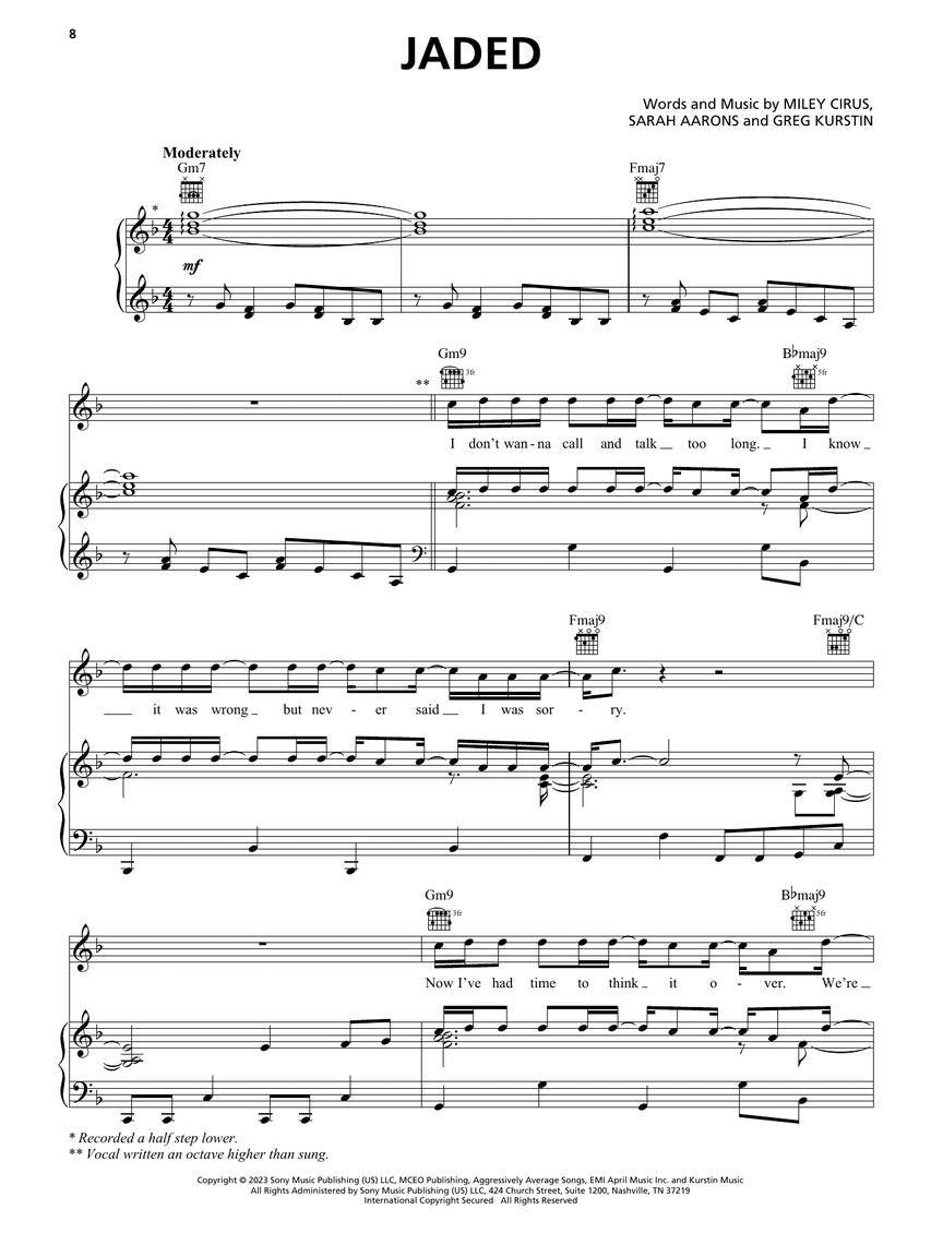 Miley Cyrus – Endless Summer Vacation