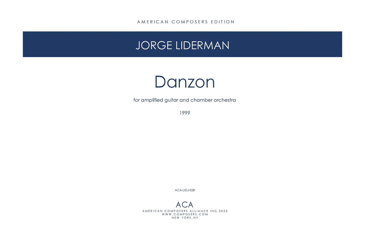 Liderman: Danzon