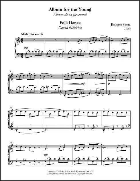 Sierra: Album for the Young