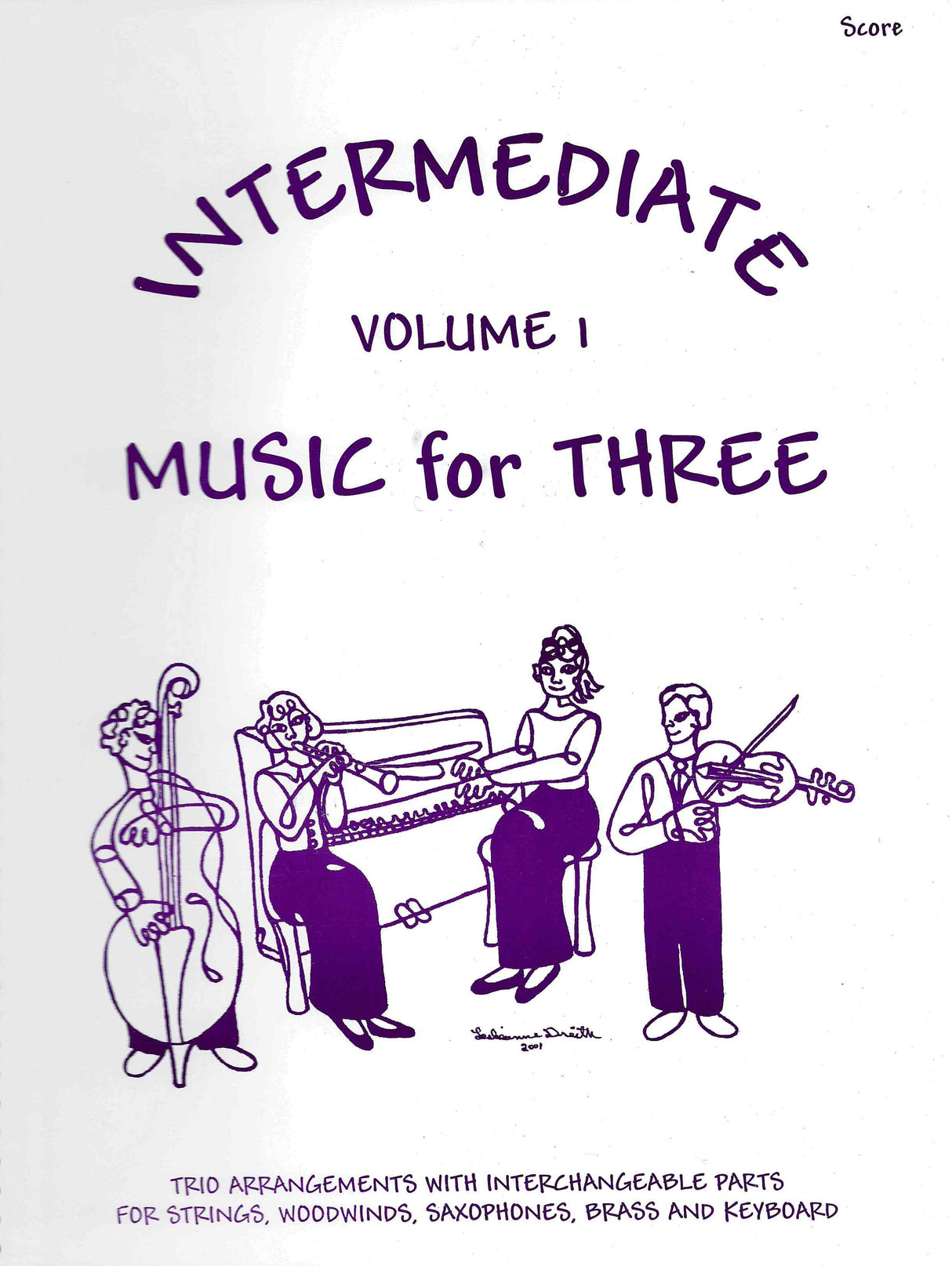 Intermediate Music for Three - Volume 1