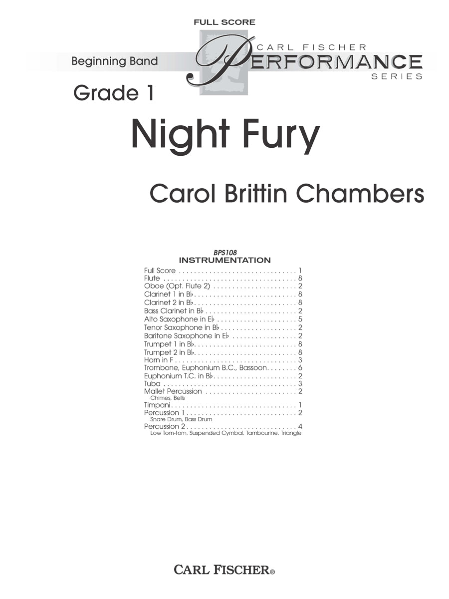 Chambers: Night Fury