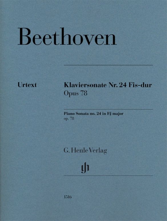 Beethoven: Piano Sonata No. 24 in F-sharp Major, Op. 78