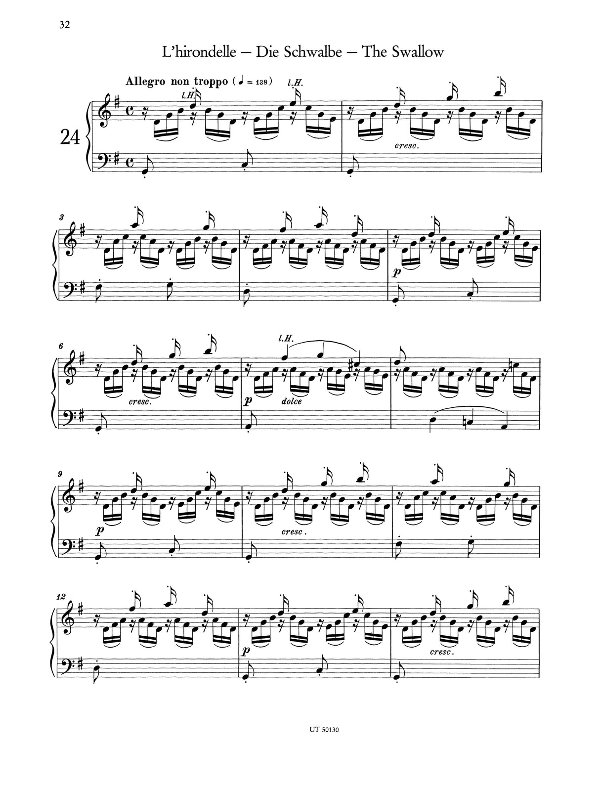 Burgmüller: 25 Etudes, Op. 100