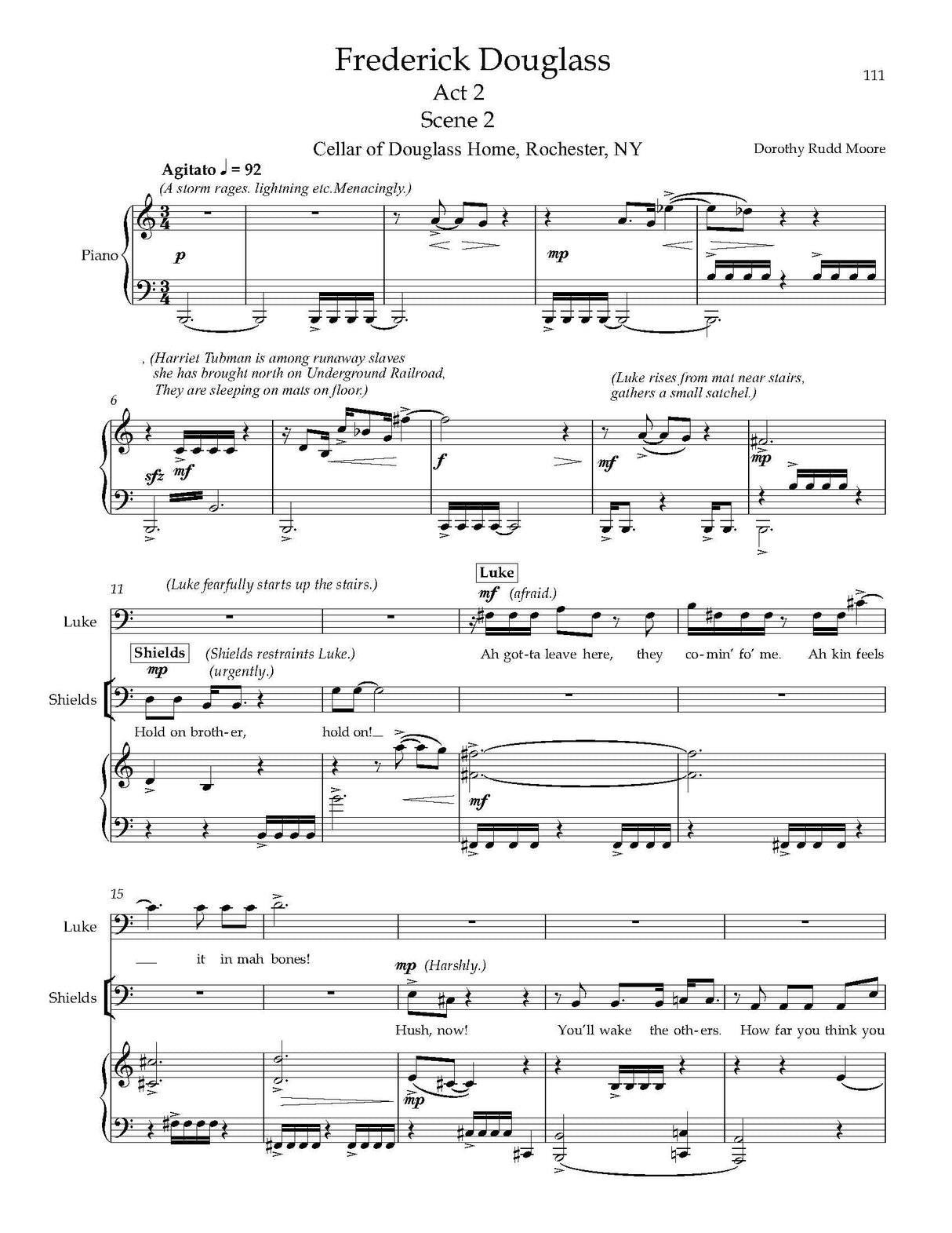 D.R. Moore: Frederick Douglass