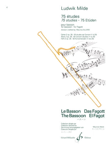 Milde: Études, Op. 26 - Book 2 (25 études de Concert)