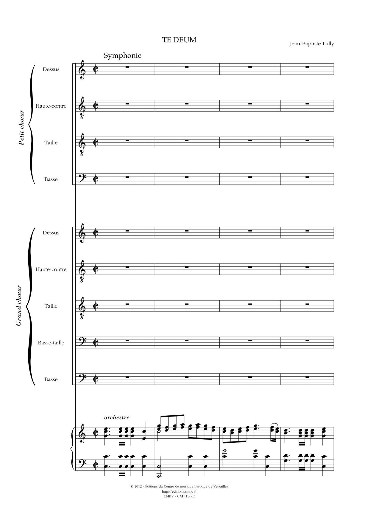 Lully: Te Deum, LWV 55