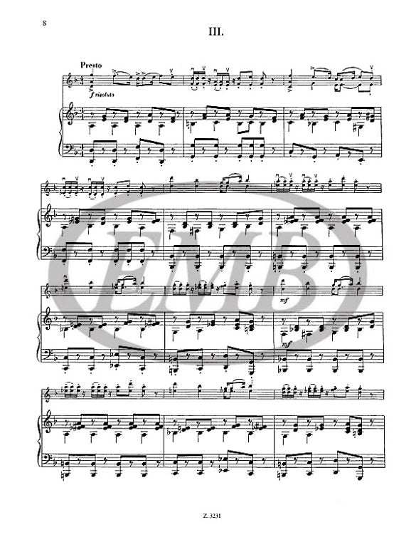Kodaly: The Kálló Double-Dance (arr. for violin & piano)