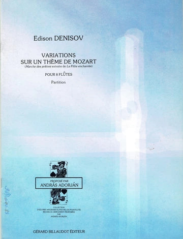 Denisov: Variations on a Theme of Mozart (for 8 flutes)