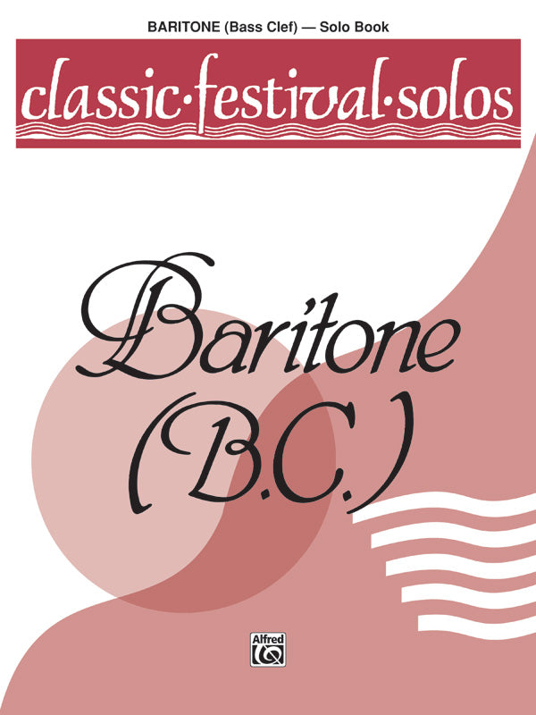 Classic Festival Solos - Baritone B.C. - Volume 1