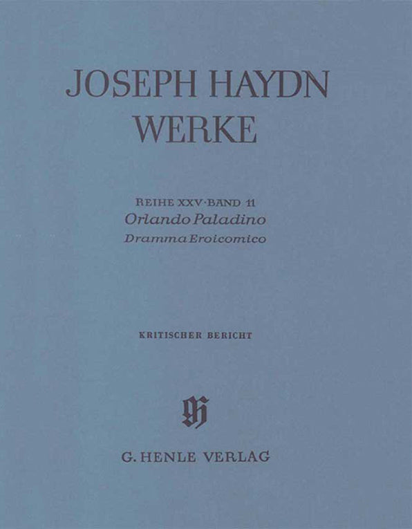 Haydn: Orlando paladino - 2nd & 3rd act, 2nd part