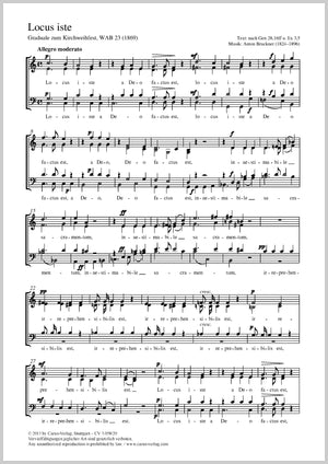 Bruckner: Locus iste, WAB 23