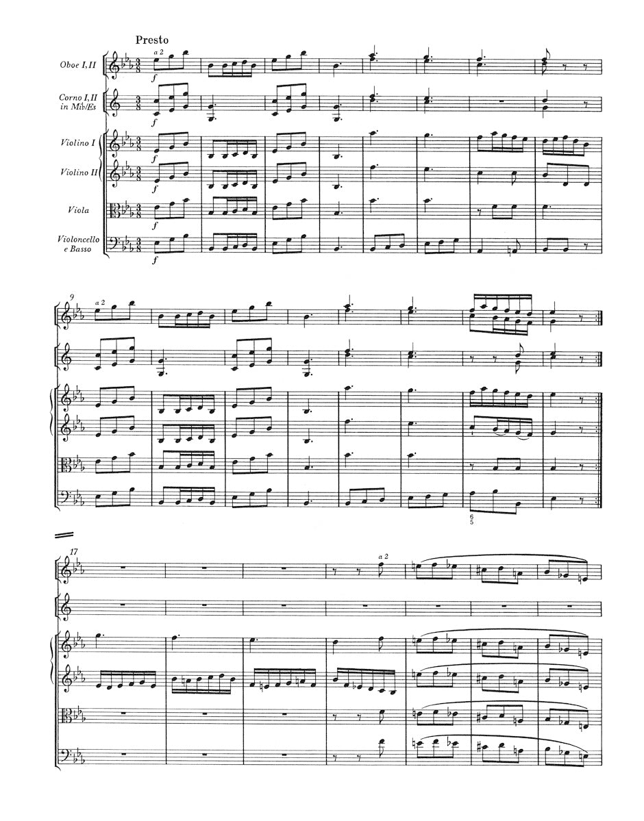 Mozart: Symphony No. 1 in E-flat Major, K. 16