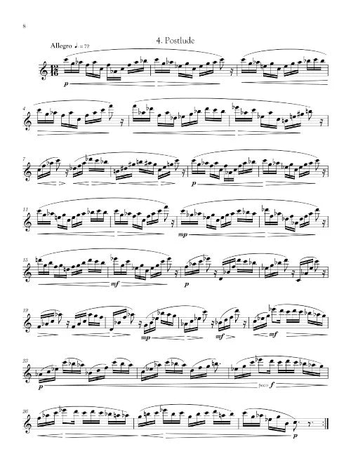 Dorman: Suite for Solo Saxophone