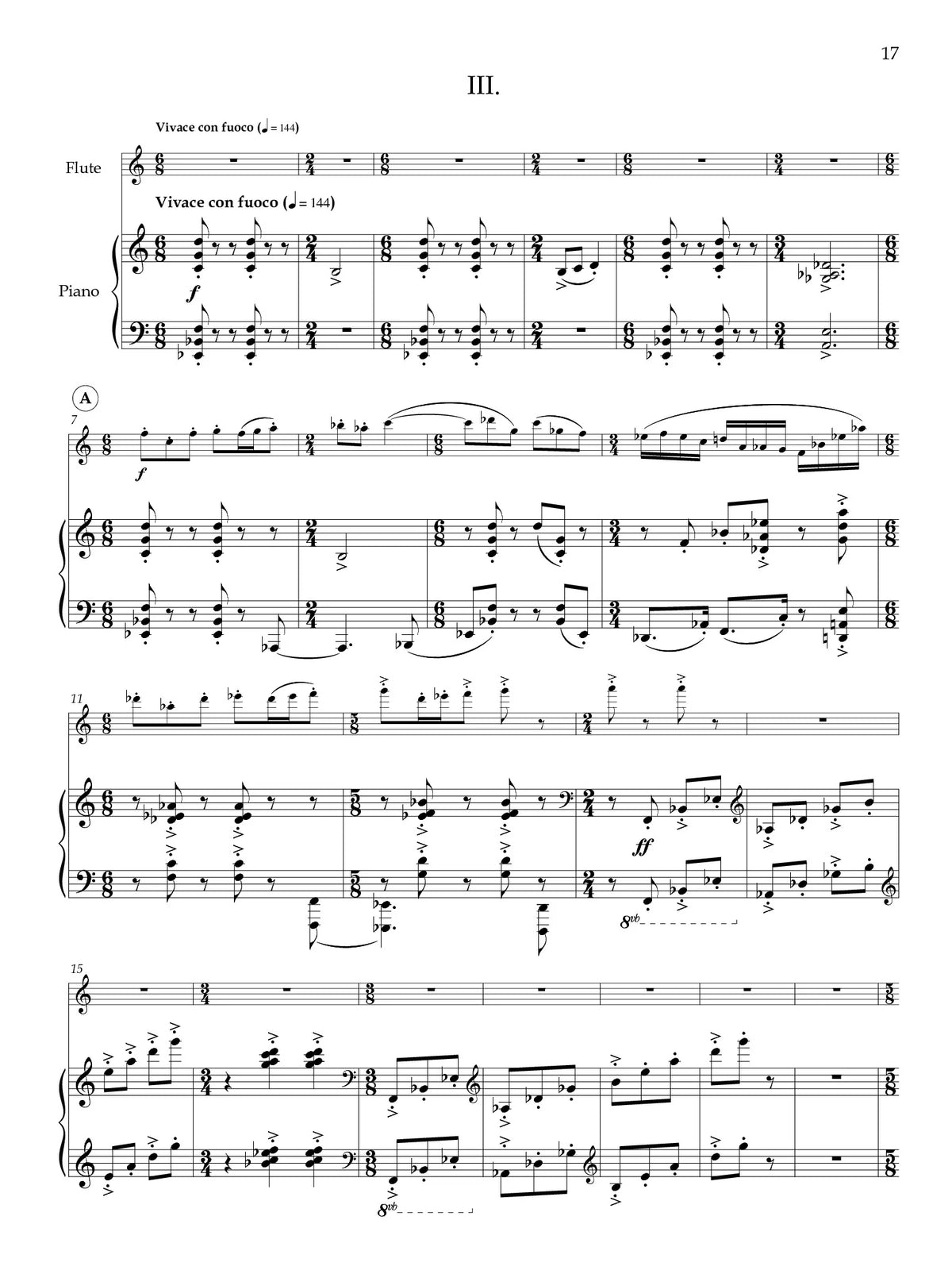 Durrant: Flute Sonata
