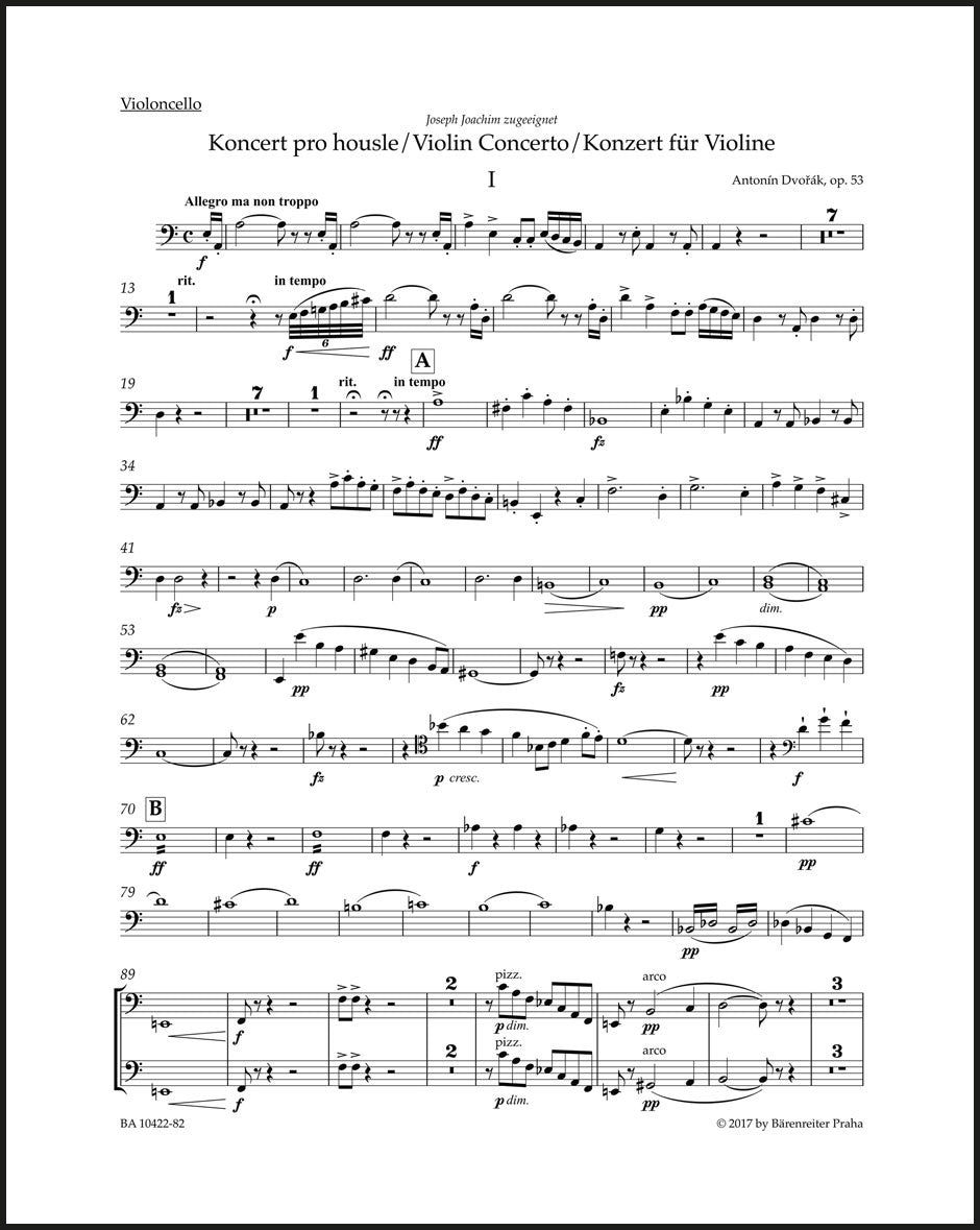 Dvořák: Violin Concerto in A Minor, Op. 53