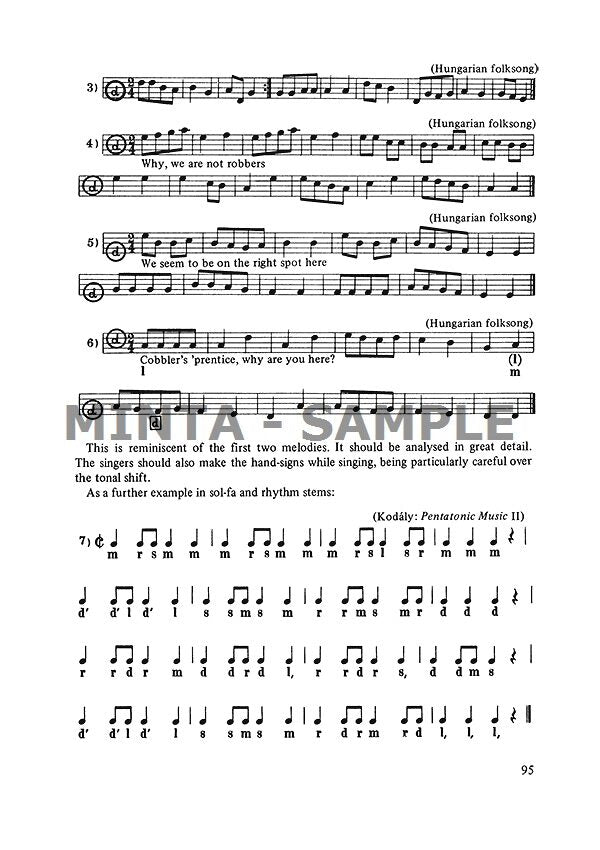 Musical Reading and Writing: Teacher's Book - Volume 1
