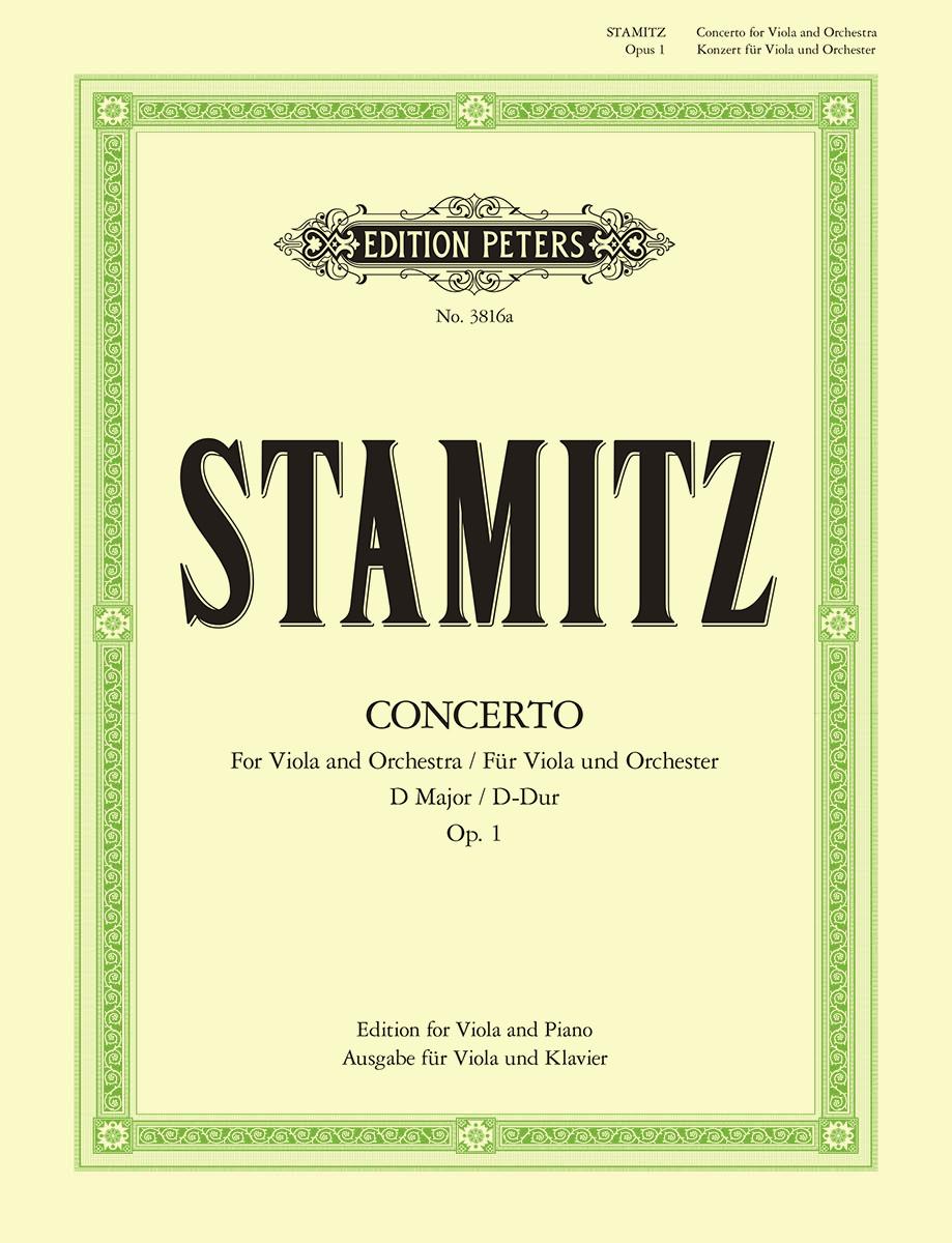 Stamitz: Viola Concerto in D Major, Op. 1