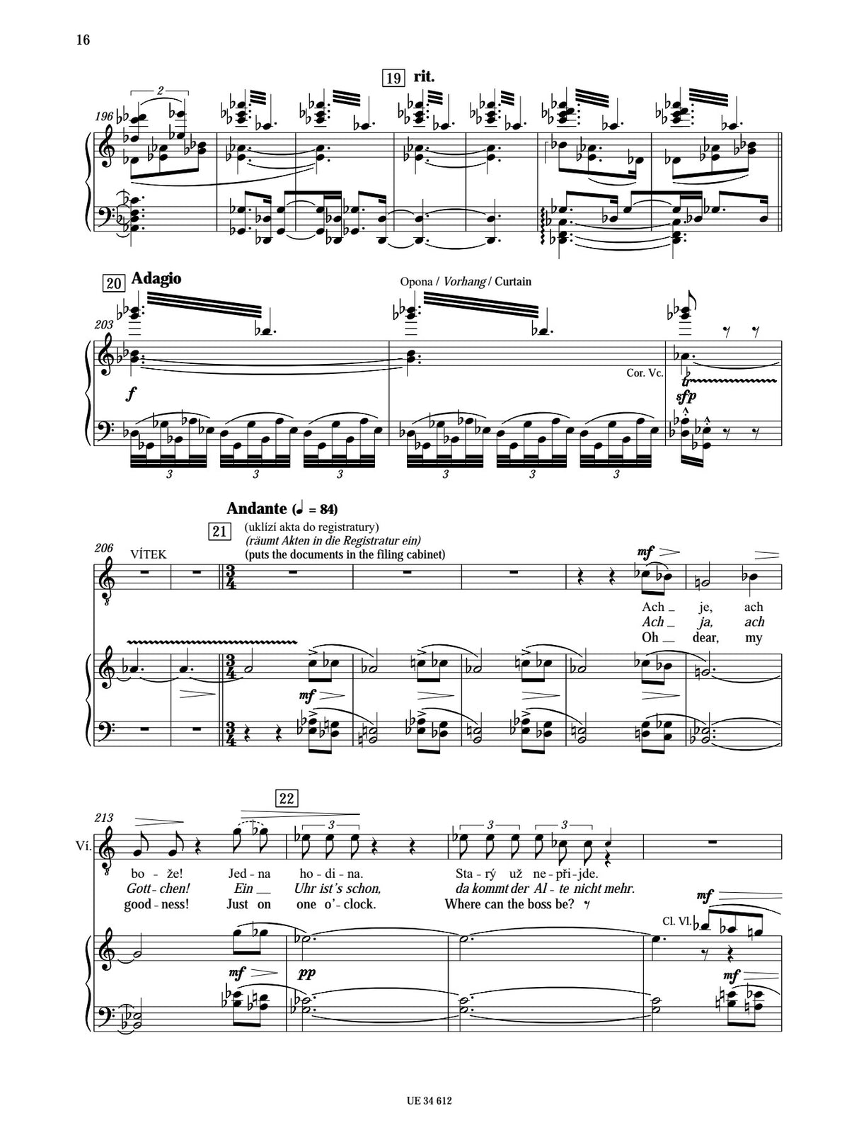 Janáček: The Makropulos Affair