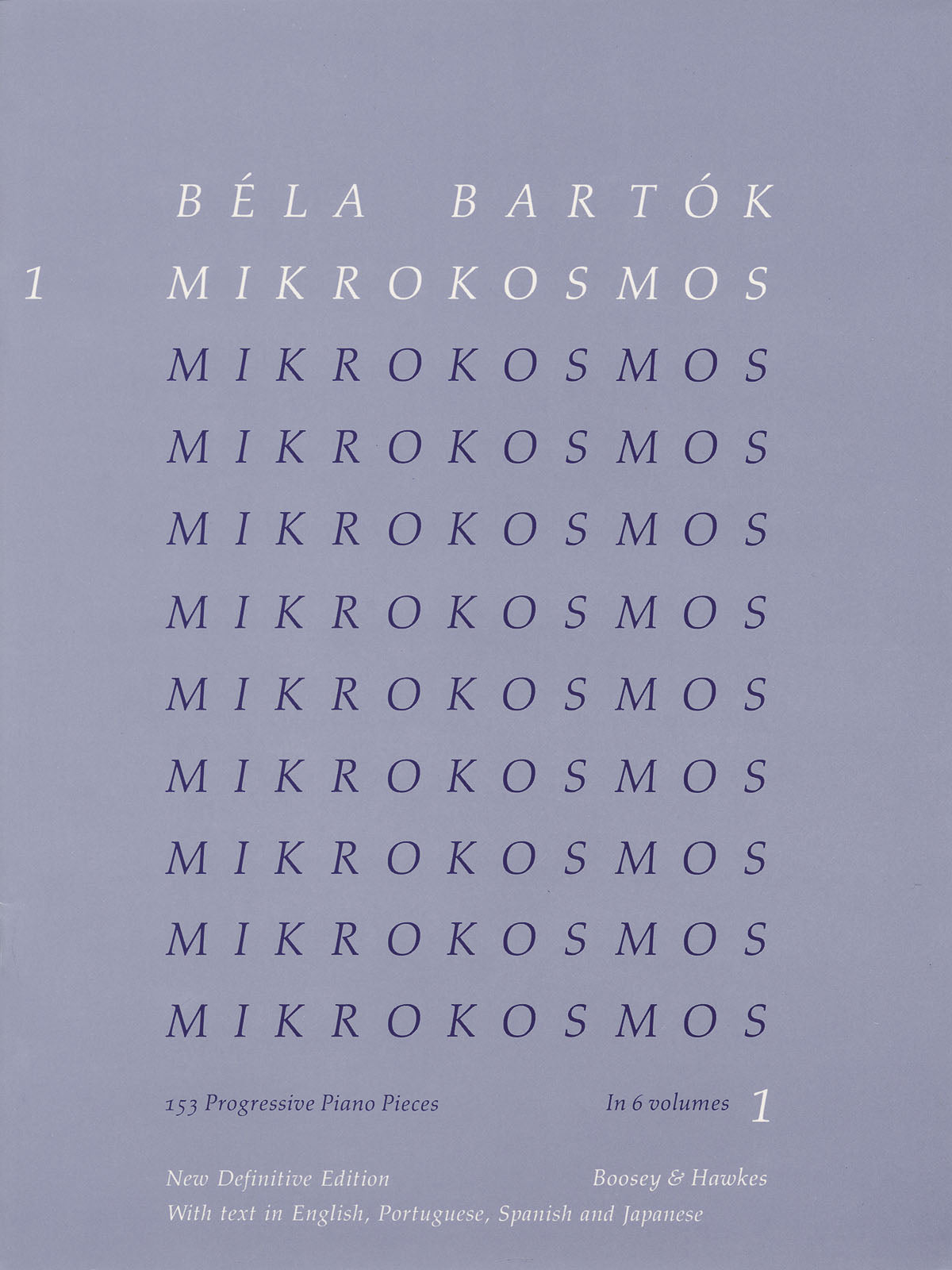 Bartók: Mikrokosmos - Volume 1