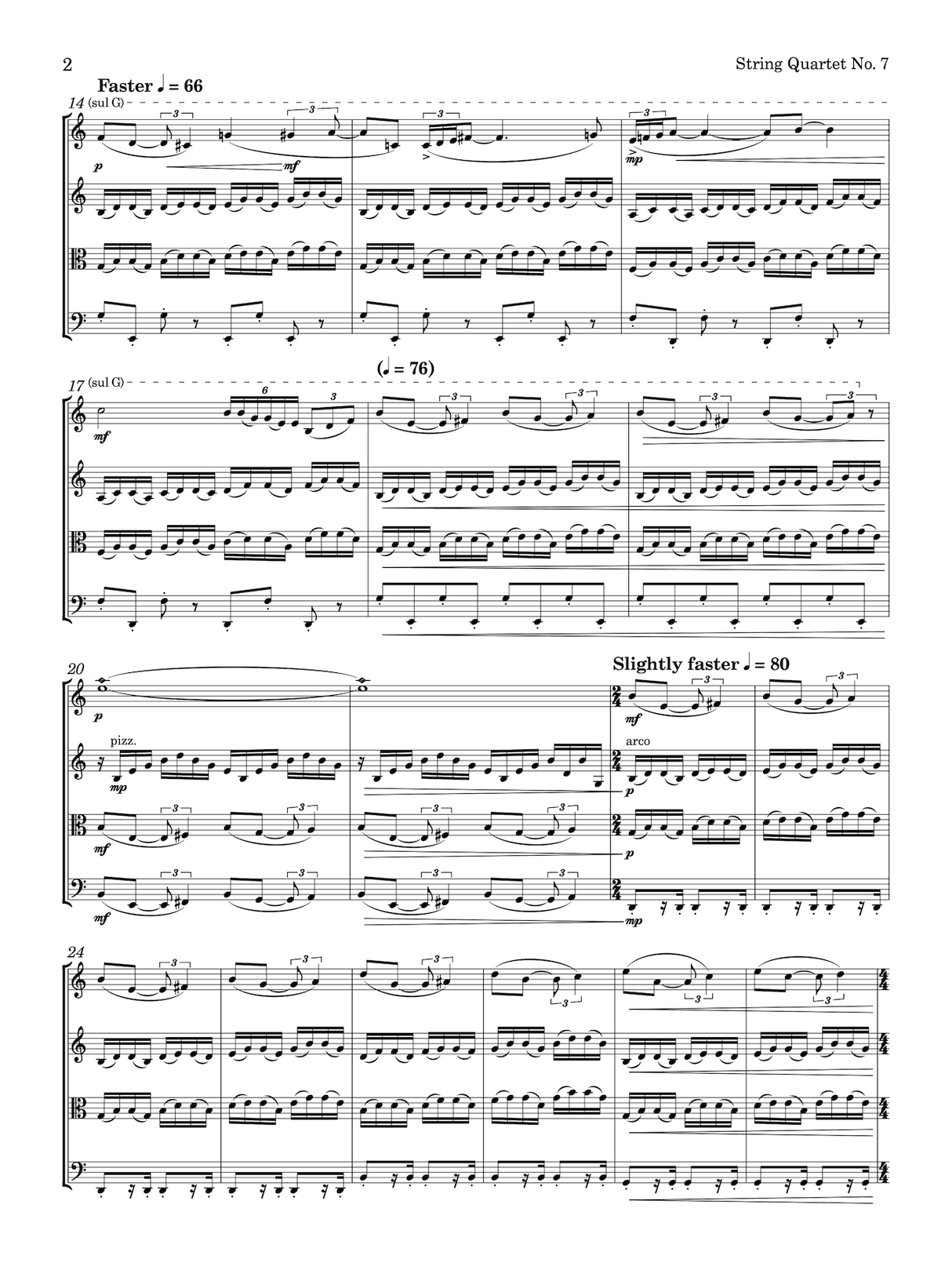 Mason: String Quartet No. 7