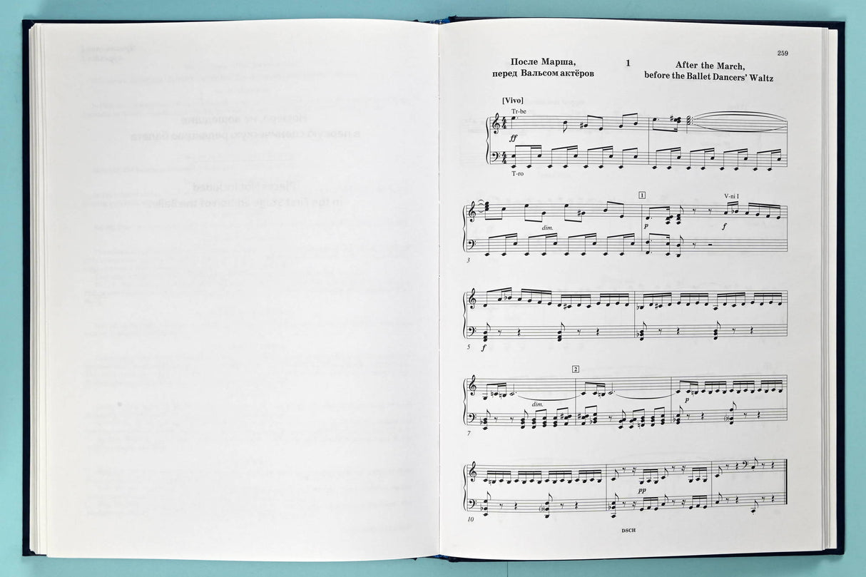 Shostakovich: The Limpid Stream, Op. 39 - Piano Score