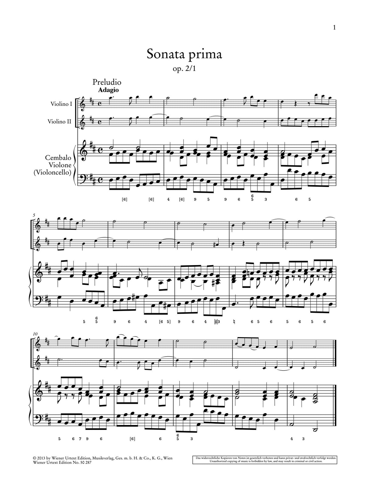 Corelli: Trio Sonatas - Volume 2 (Sonata da camera from Op. 2 & 4)