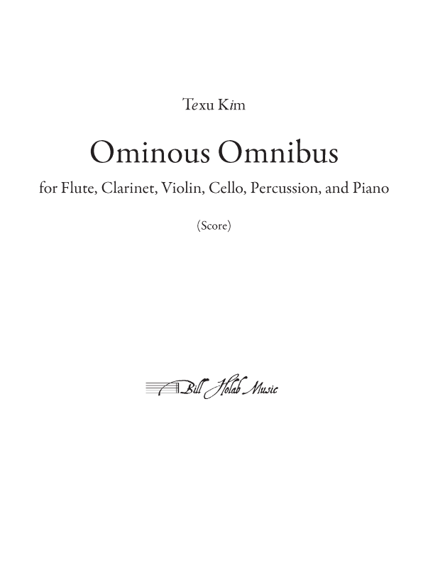 T. Kim: Ominous Omnibus