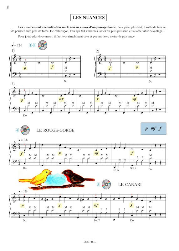 Maugain: Méthode d'accordéon - Volume 2 (Perfectionnement)