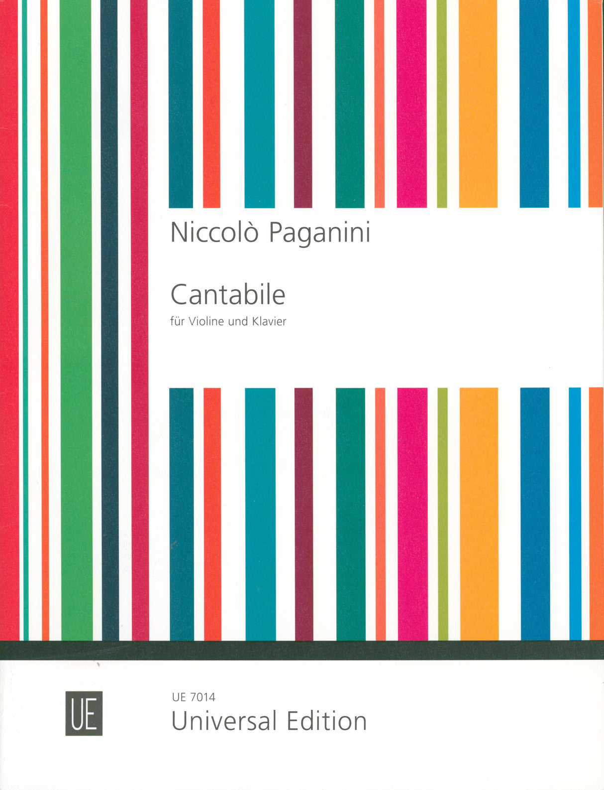 Paganini: Cantabile in D Major, MS 109, Op. 17