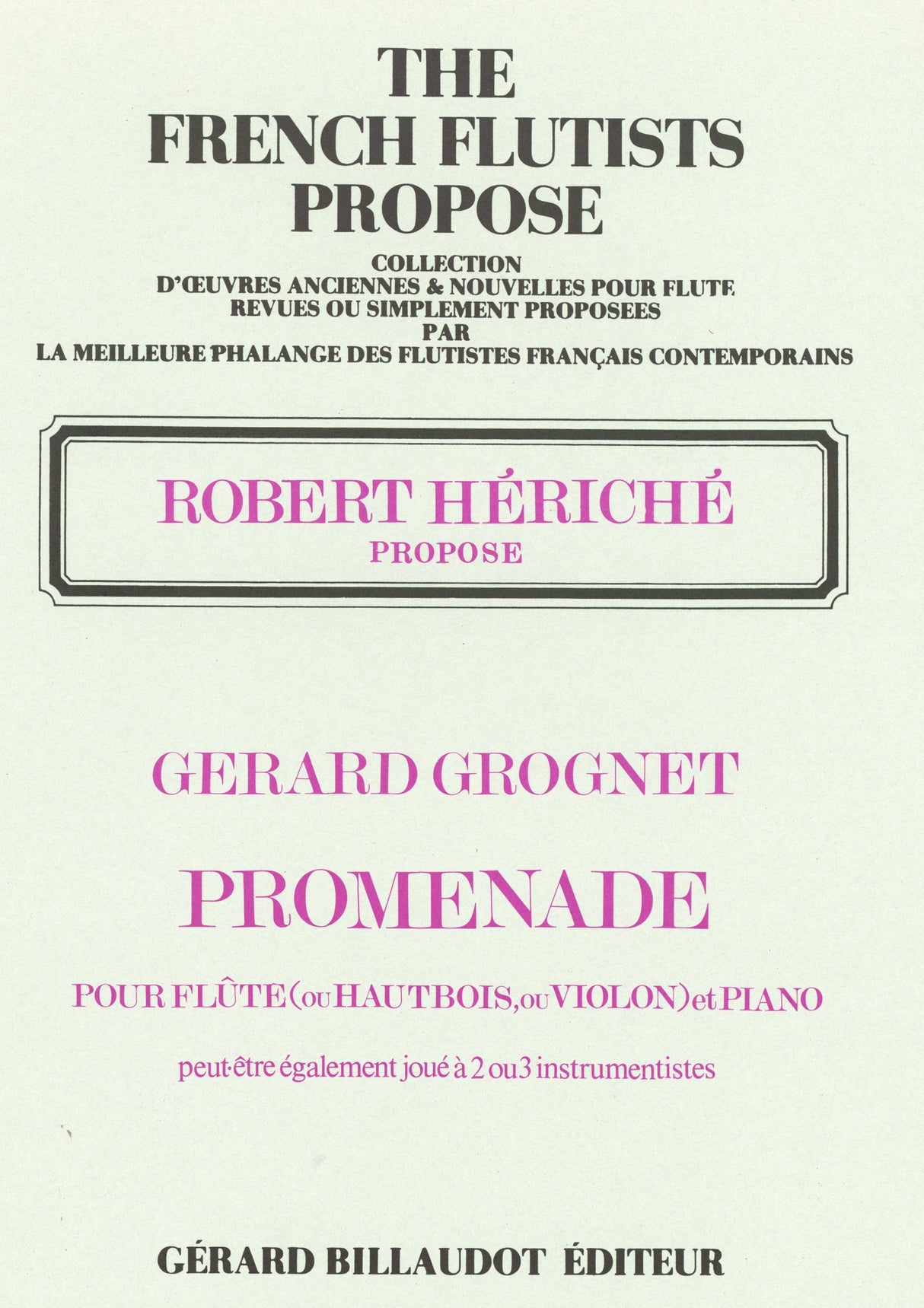 Grognet: Promenade