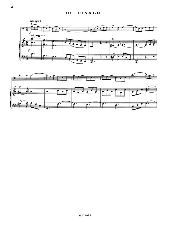 Bréval: Cello Concertino No. 4 in C Major