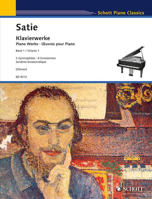 Satie: Piano Works - Volume 1 (Gymnopédies, Gnossiennes, Sonatine bureaucratique)