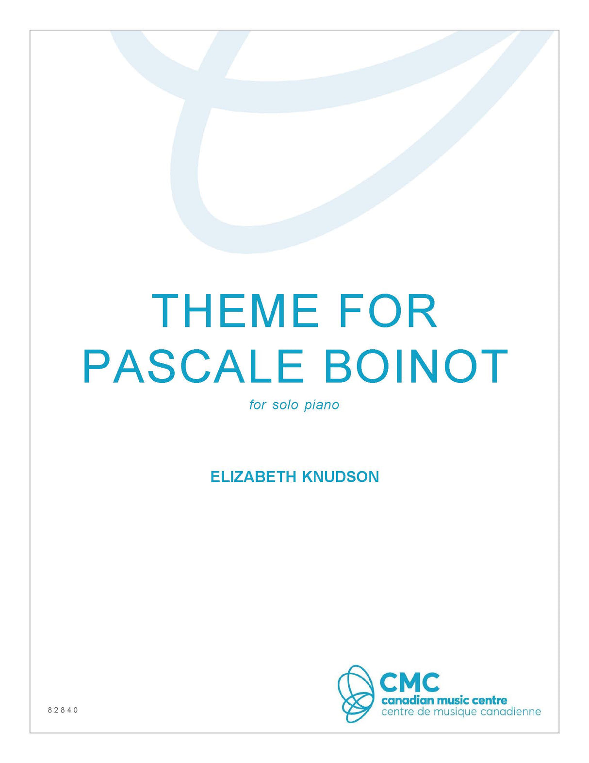 Knudson: Theme for "Pascale Boinot"