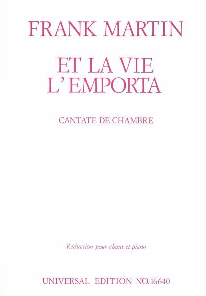 Martin: Et la vie l'emporta