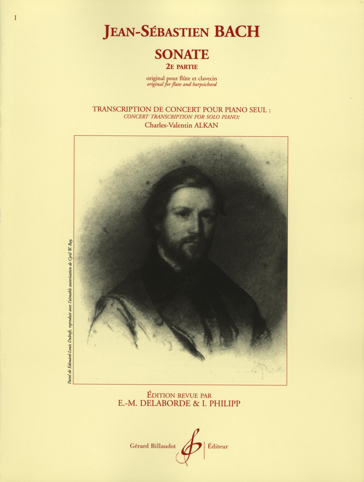 Bach-Alkan: Siciliano from Flute Sonata, BWV 1031