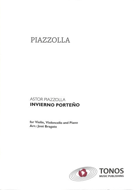 Piazzolla: Invierno Porteño (arr. for piano trio)