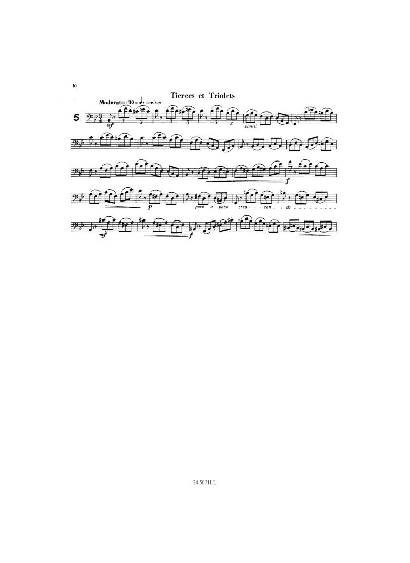 Charlier: 32 Études de perfectionnement