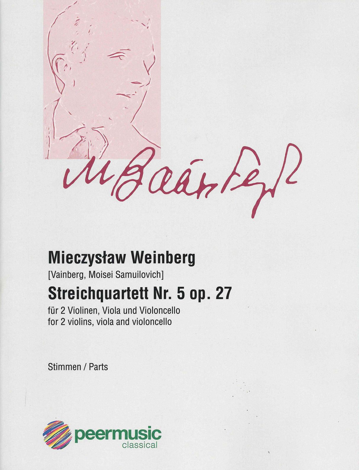 Weinberg: String Quartet No. 5, Op. 27