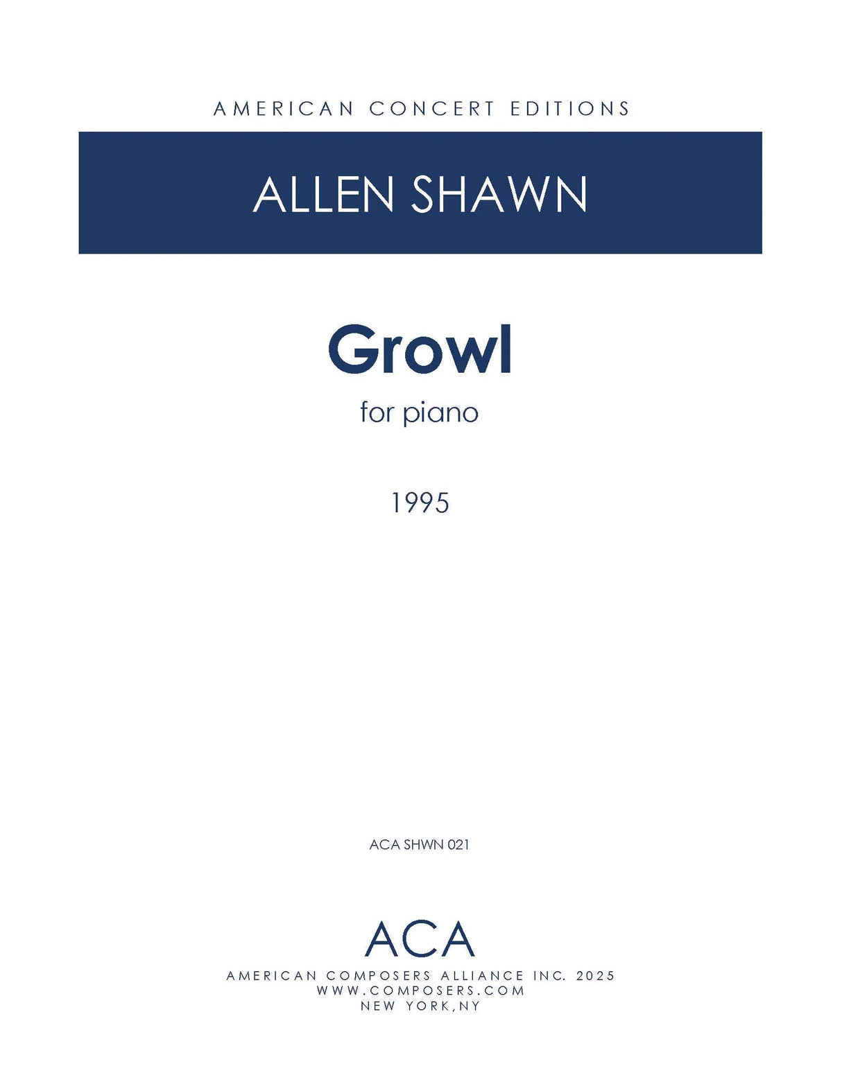 Shawn: Growl