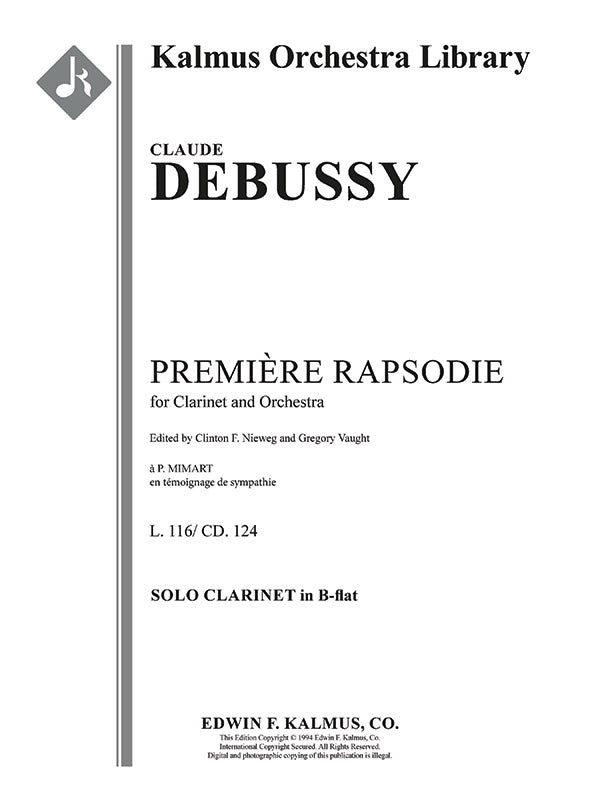Debussy: Première Rhapsodie