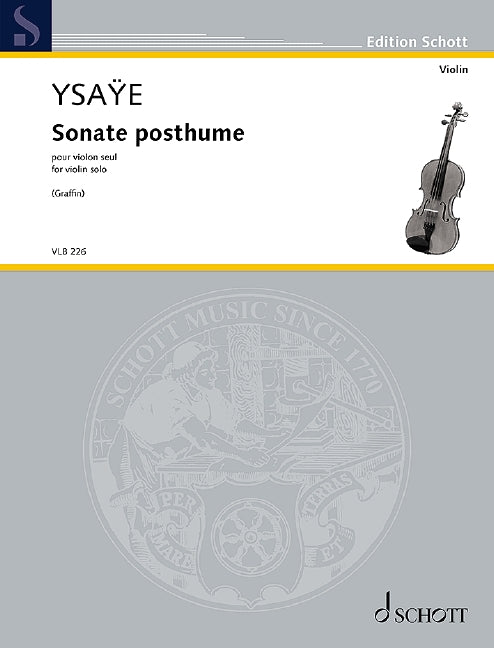 Ysaÿe: Sonata posthume, Op. 27bis
