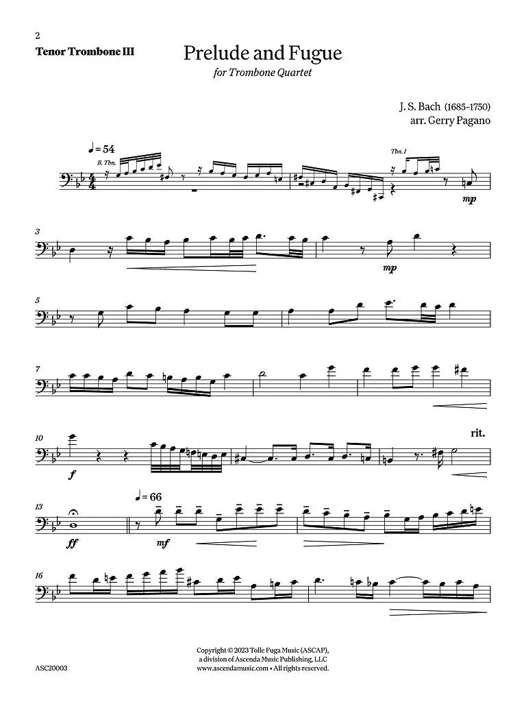 Bach: Prelude and Fugue, BWV 895