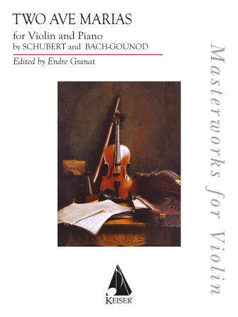 Two Ave Marias: Bach-Gounod & Schubert (for violin & piano)